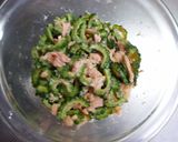 ヘルシー！ゴーヤのなんちゃってマヨ和え！作り方4写真