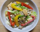 野菜と厚揚げの干しエビ炒め作り方9写真