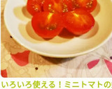 いろいろ使える！ミニトマトの蝶切り作り方5写真