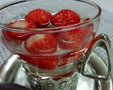 野菜果物で簡単ゼリー（苺)作り方5写真