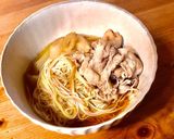こくうまあったか〜い！豚ねぎそうめん作り方8写真