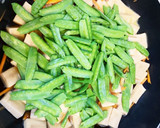 さやえんどうと高野豆腐の卵とじ作り方5写真