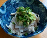 鶏ささみとアボカドのわさび醤油和え作り方5写真