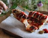 あの味をご家庭で♡とろ～りチーズドッグ♡作り方5写真