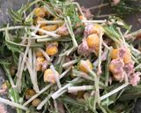 水菜とツナのポン酢マヨサラダ♪作り方2写真