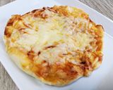 【簡単】おやつにちょうど良いチーズピザ作り方6写真