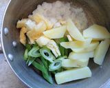 じゃが芋と大根おろしの味噌汁♪作り方2写真