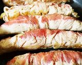 たけのこの煮物からの〜肉巻き！作り方4写真