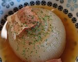 血液サラサラ　炊飯器で丸ごと玉ねぎスープ作り方7写真
