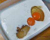 板チョコ入りフレンチトースト作り方2写真