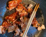 豚キムチうどん作り方6写真