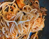豚キムチうどん作り方7写真