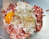 簡単 ハンバーグ作り方2写真