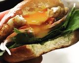 ハムエッグ野菜バーガー作り方6写真