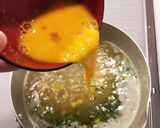 豆苗、コーン、ふわふわ卵のスープ作り方4写真