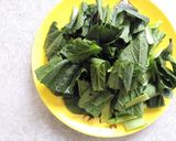 小松菜と椎茸のナムル♪椎茸は厚めに♪作り方1写真