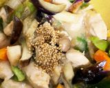 全てレンジ胸肉なすトンテキ味青椒肉絲風作り方19写真