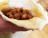 うすあげの納豆包み焼き作り方3写真