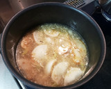 焼きカブと鶏ひき肉の和風とろみスープ作り方3写真
