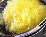 そうめんかぼちゃの三色ナムル♪作り方5写真