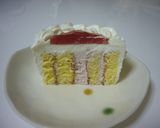 ロールスポンジで二段ケーキ☆　作り方6写真