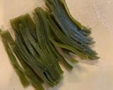 だし昆布活用！セロリのポン酢漬け作り方2写真