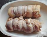 鶏もも肉のヨーグルトロールステーキ作り方4写真
