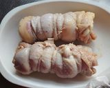 鶏もも肉のヨーグルトロールステーキ作り方4写真
