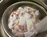 さっぱりイカと水菜のレモンポン酢和え作り方3写真