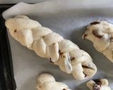 三つ編みレーズンパン作り方5写真