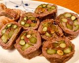 ５分焼くだけ! 柔らか牛肉アスパラ巻き作り方6写真