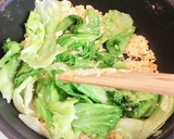 節約レシピ☆レタスとカニカマの炒飯作り方7写真