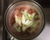 超簡単☆超激うまかき玉えび塩ねぎうどん♫作り方3写真