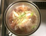 超簡単☆超激うまかき玉えび塩ねぎうどん♫作り方4写真