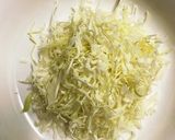 カニ玉キャベツの甘酢あんかけ作り方1写真