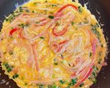 カニ玉キャベツの甘酢あんかけ作り方4写真