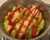 絶品☆鶏ひき肉のロールキャベツ作り方8写真