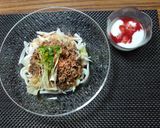 ヨウサマの減塩冷やしジャージャーうどん作り方4写真