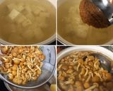 おふくろの味♡なめこと豆腐のお味噌汁作り方2写真