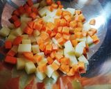 甘辛ケチャップのポテトオムレツ*･作り方3写真