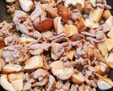 しいたけとたけのこと豚肉の甘辛炒め作り方3写真