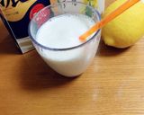 黄金比∞はちみつレモン牛乳∞ラッシー∞作り方3写真
