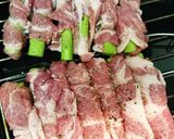 肉巻き辛味噌添え作り方5写真
