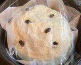 【ストウブで作る】手ごねレーズンパン作り方5写真