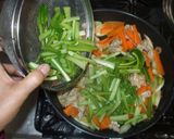 小松菜クルミ豚肉の中華炒め♪簡単作り方12写真