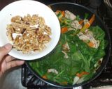 小松菜クルミ豚肉の中華炒め♪簡単作り方15写真