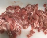 豚ゴボウそばつゆのフォー作り方7写真
