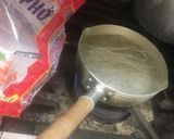 豚ゴボウそばつゆのフォー作り方15写真