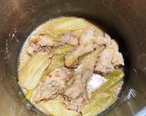 圧力鍋でほろっ！手羽元の酒粕味噌漬け煮作り方4写真