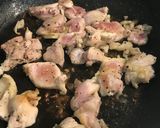 旬な春キャベツで鶏肉と厚揚げの煮物作り方3写真